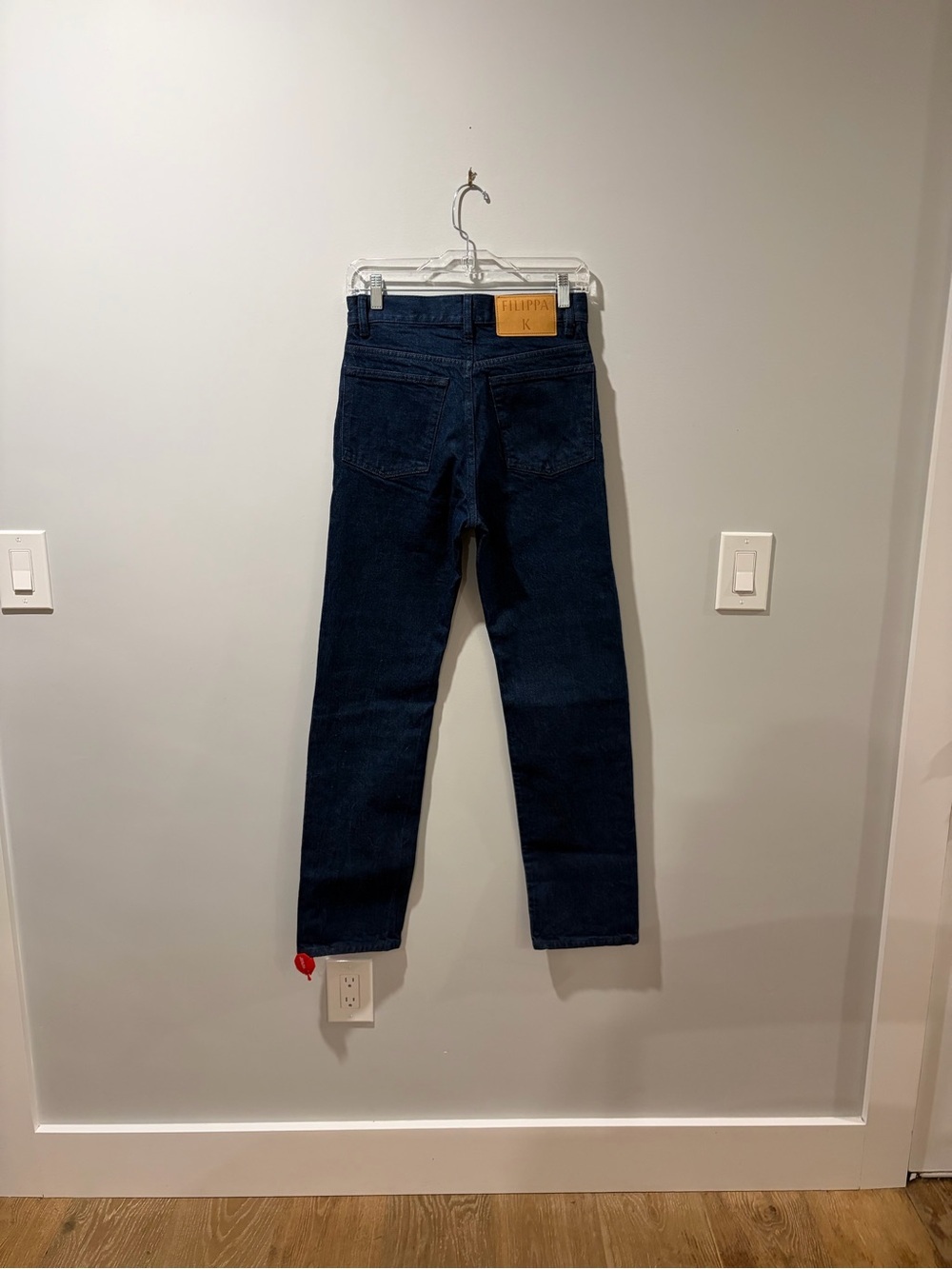 Filippa K Indigo Straight-Leg Raw Denim Jeans​​